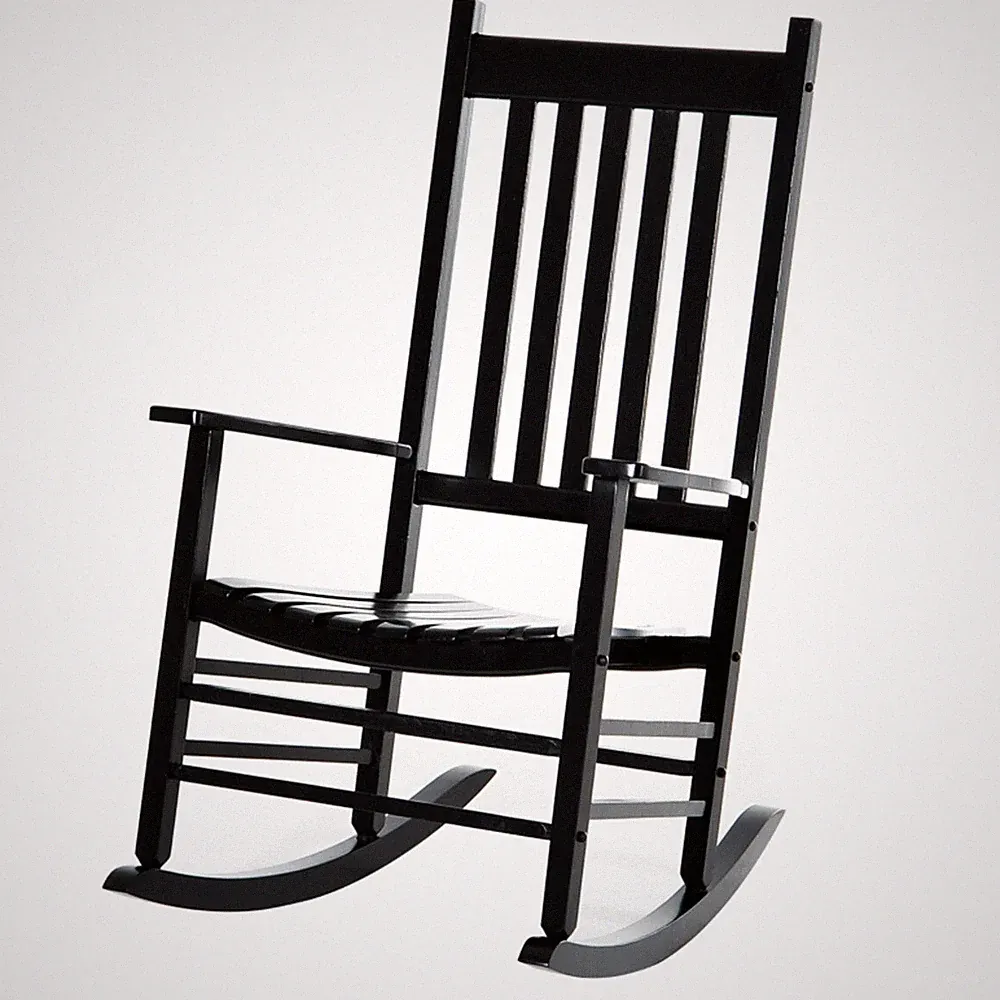 1PCS Rocking Chair Wide Seat and Smooth Armrest for Comfort